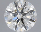 Diamante Naturale Taglio Brillante 0.6ct 3EX I VS2 - IGI - 5.32x5.35x3.37mm