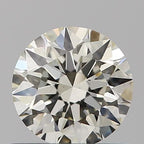 Diamante Naturale Taglio Brillante 0.51ct 3EX J VS2 - IGI - 5.08x5.11x3.19mm