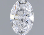 Diamante Naturale Taglio Ovale 0.5ct G/VG D VS2 - GIA - 6.45x4.3x2.73mm