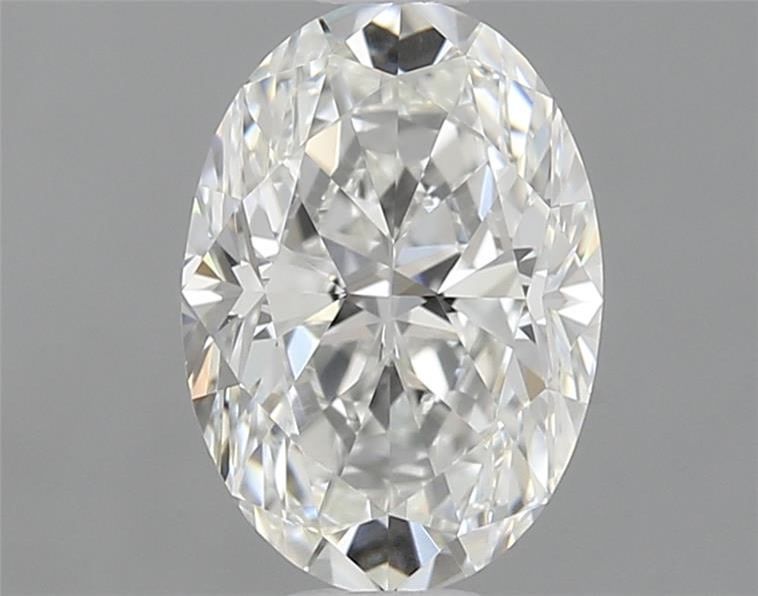 Diamante Naturale Taglio Ovale 1ct VG/EX H VS1 - GIA - 7.71x5.4x3.45mm