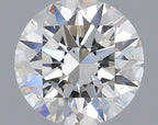 Diamante Naturale Taglio Brillante 0.44ct 3EX H VS2 - GIA - 4.87x4.91x3.0mm