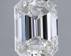 Diamante Naturale Taglio Smeraldo 0.9ct G/VG H VVS2 - GIA - 6.36x4.75x3.24mm