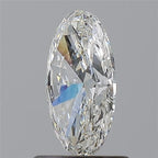 Diamante Naturale Taglio Ovale 0.9ct VG/EX G VVS1 - GIA - 8.47x5.25x3.1mm