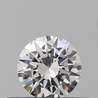 Diamante Taglio Brillante 0.23ct VG/EX/EX D VS2 - GIA - 3.98x3.97x2.39mm