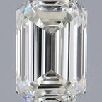 Diamante Naturale Taglio Smeraldo 0.61ct EX/EX H VS1 - IGI - 5.82x3.95x2.61mm