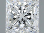 Diamante Naturale Taglio Princess 0.6ct EX/EX I IF - GIA - 4.55x4.49x3.44mm