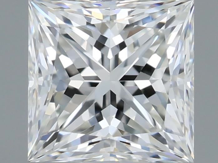 Diamante Naturale Taglio Princess 0.6ct EX/EX I IF - GIA - 4.55x4.49x3.44mm