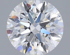 Diamante Naturale Taglio Brillante 0.7ct 3EX D VS2 - IGI - 5.66x5.69x3.56mm