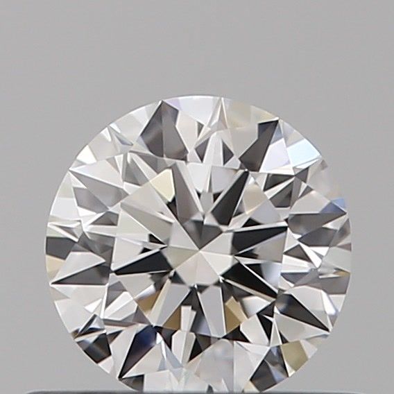 Diamante Naturale Taglio Brillante 0.4ct EX/VG/EX E VVS2 - GIA - 4.76x4.71x2.9mm