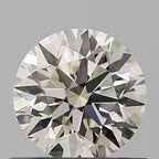Diamante Naturale Taglio Brillante 0.52ct 3EX J VVS2 - IGI - 5.07x5.09x3.23mm