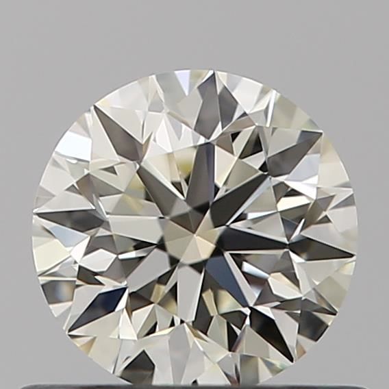Diamante Naturale Taglio Brillante 0.52ct 3EX J VVS2 - IGI - 5.07x5.09x3.23mm
