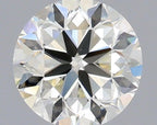 Diamante Naturale Taglio Brillante 1ct VG/VG/EX J VS1 - IGI - 6.19x6.22x4.02mm