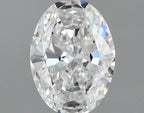Diamante Naturale Taglio Ovale 0.3ct G/EX F VS1 - GIA - 5.29x3.84x2.29mm