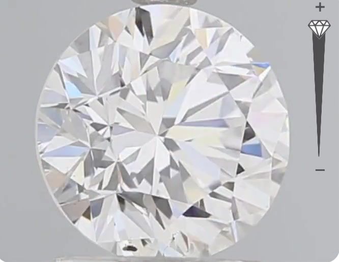Diamante Naturale Taglio Brillante 1.52ct G/G/VG E VS2 - GIA - 7.16x7.2x4.73mm