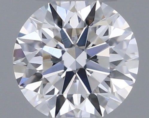 Diamante Taglio Brillante 0.18ct EX/VG/VG E VVS2 - GIA - 3.59x3.61x2.24mm