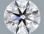 Diamante Naturale Taglio Brillante 0.5ct VG/VG/EX D VS1 - GIA - 4.91x4.97x3.2mm