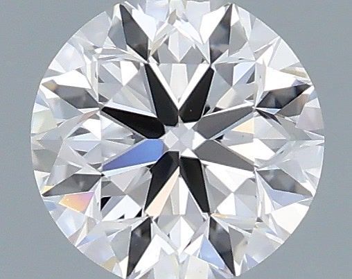 Diamante Naturale Taglio Brillante 0.5ct VG/VG/EX D VS1 - GIA - 4.91x4.97x3.2mm