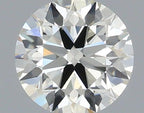 Diamante Naturale Taglio Brillante 0.4ct EX/VG/EX J VS2 - IGI - 4.71x4.76x2.89mm
