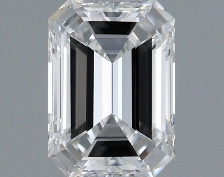 Diamante Naturale Taglio Smeraldo 0.48ct EX/EX E VVS2 - GIA - 5.55x3.89x2.54mm