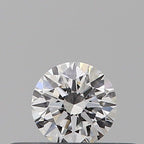 Diamante Taglio Brillante 0.18ct EX/VG/EX E VS2 - GIA - 3.59x3.63x2.22mm