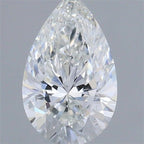 Diamante Naturale Taglio Goccia 0.51ct G/VG F VS2 - IGI - 7.01x4.34x2.87mm