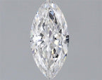 Diamante Naturale Taglio Marquise 0.5ct VG/EX E VVS2 - GIA - 8.96x4.19x2.28mm