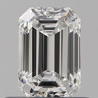 Diamante Naturale Taglio Smeraldo 0.53ct G/VG F VS2 - GIA - 5.64x3.85x2.59mm