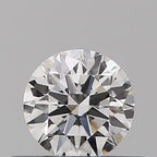 Diamante Naturale Taglio Brillante 0.3ct EX/VG/VG E VS1 - GIA - 4.31x4.29x2.62mm