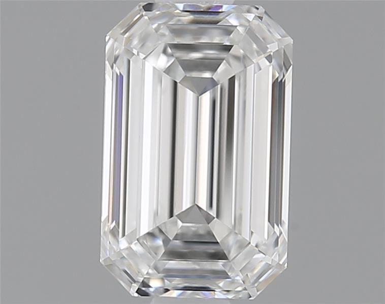 Diamante Naturale Taglio Smeraldo 1ct VG/EX F IF - GIA - 7.12x4.56x2.89mm