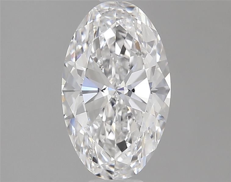 Diamante Naturale Taglio Ovale 1ct VG/EX D VS2 - GIA - 8.91x5.38x3.23mm