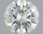 Diamante Naturale Taglio Brillante 0.3ct 3EX J VS2 - IGI - 4.34x4.37x2.62mm