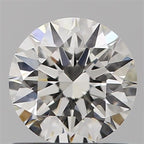 Diamante Naturale Taglio Brillante 0.72ct 3EX H VVS1 - GIA - 5.71x5.72x3.59mm