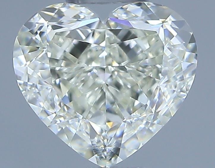 Diamante Naturale Taglio Cuore 0.93ct EX/EX H VVS2 - IGI - 5.91x6.55x3.93mm