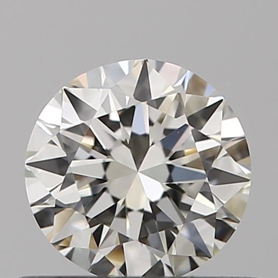 Diamante Taglio Brillante 0.45ct EX/VG/EX J VVS1 - GIA - 4.89x4.94x3.02mm
