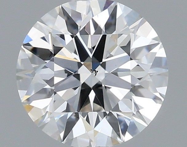 Diamante Naturale Taglio Brillante 0.6ct 3EX F VS2 - IGI - 5.4x5.43x3.36mm