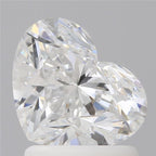 Diamante Naturale Taglio Cuore 1.51ct EX/EX E VVS1 - GIA - 7.79x6.22x4.71mm