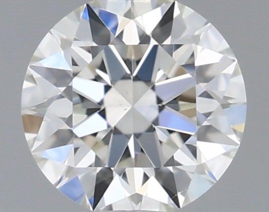 Diamante Naturale Taglio Brillante 0.23ct 3EX J VS2 - GIA - 3.95x3.96x2.43mm