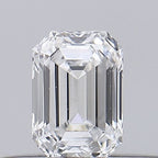 Diamante Naturale Taglio Smeraldo 0.18ct G/G D VS1 - GIA - 3.78x2.69x1.83mm