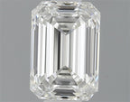 Diamante Naturale Taglio Smeraldo 0.72ct VG/EX I VVS1 - GIA - 5.94x4.11x2.85mm