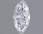 Diamante Naturale Taglio Marquise 0.53ct VG/EX D VS2 - GIA - 9.24x4.28x2.5mm
