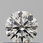 Diamante Naturale Taglio Brillante 0.36ct 3EX I VVS2 - IGI - 4.64x4.67x2.8mm