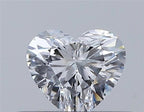 Diamante Naturale Taglio Cuore 0.3ct VG/EX D VS1 - GIA - 4.17x4.64x2.77mm