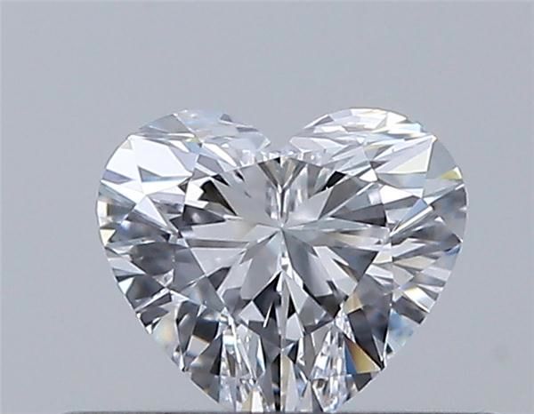 Diamante Naturale Taglio Cuore 0.3ct VG/EX D VS1 - GIA - 4.17x4.64x2.77mm