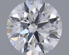 Diamante Naturale Taglio Brillante 0.45ct 3EX E VVS2 - GIA - 4.88x4.9x3.06mm