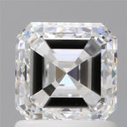 Diamante Taglio Smeraldo Quadrato 1.5ct EX/EX D VS1 - GIA - 5.87x5.84x4.4mm