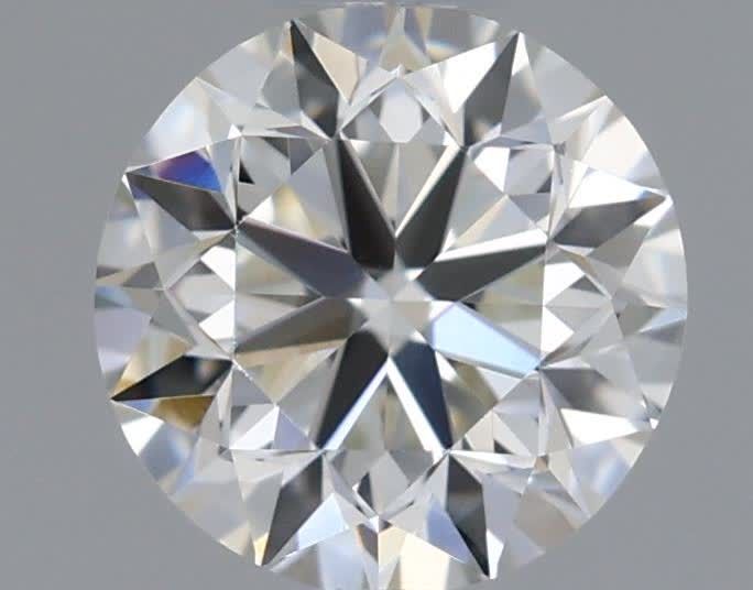 Diamante Taglio Brillante 0.5ct VG/EX/EX I VVS2 - GIA - 4.93x4.97x3.19mm