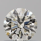Diamante Taglio Brillante 0.5ct VG/VG/VG J VVS2 - IGI - 4.98x5.01x3.17mm