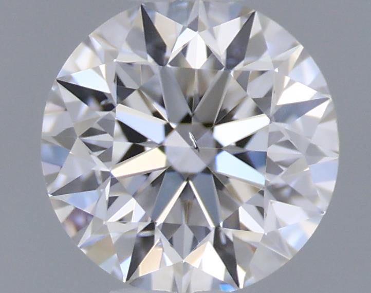 Diamante Naturale Taglio Brillante 0.4ct EX/VG/EX D VS2 - GIA - 4.63x4.7x2.97mm