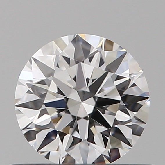 Diamante Naturale Taglio Brillante 0.46ct 3EX D VVS2 - GIA - 4.98x4.95x3.06mm
