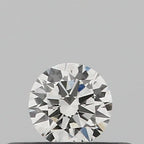 Diamante Taglio Brillante 0.18ct VG/EX/G H VVS1 - GIA - 3.65x3.62x2.18mm
